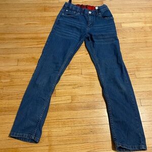 Levi’s 511 boy size 12 Classic Blue Jeans adjustable waist Dark Wash W 26 L 27